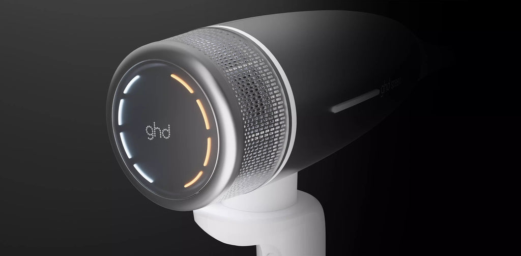 GHD SPEED ASCIUGACAPELLI A IONI BIANCO METALLIZZATO