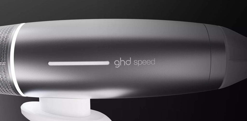 GHD SPEED ASCIUGACAPELLI A IONI BIANCO METALLIZZATO