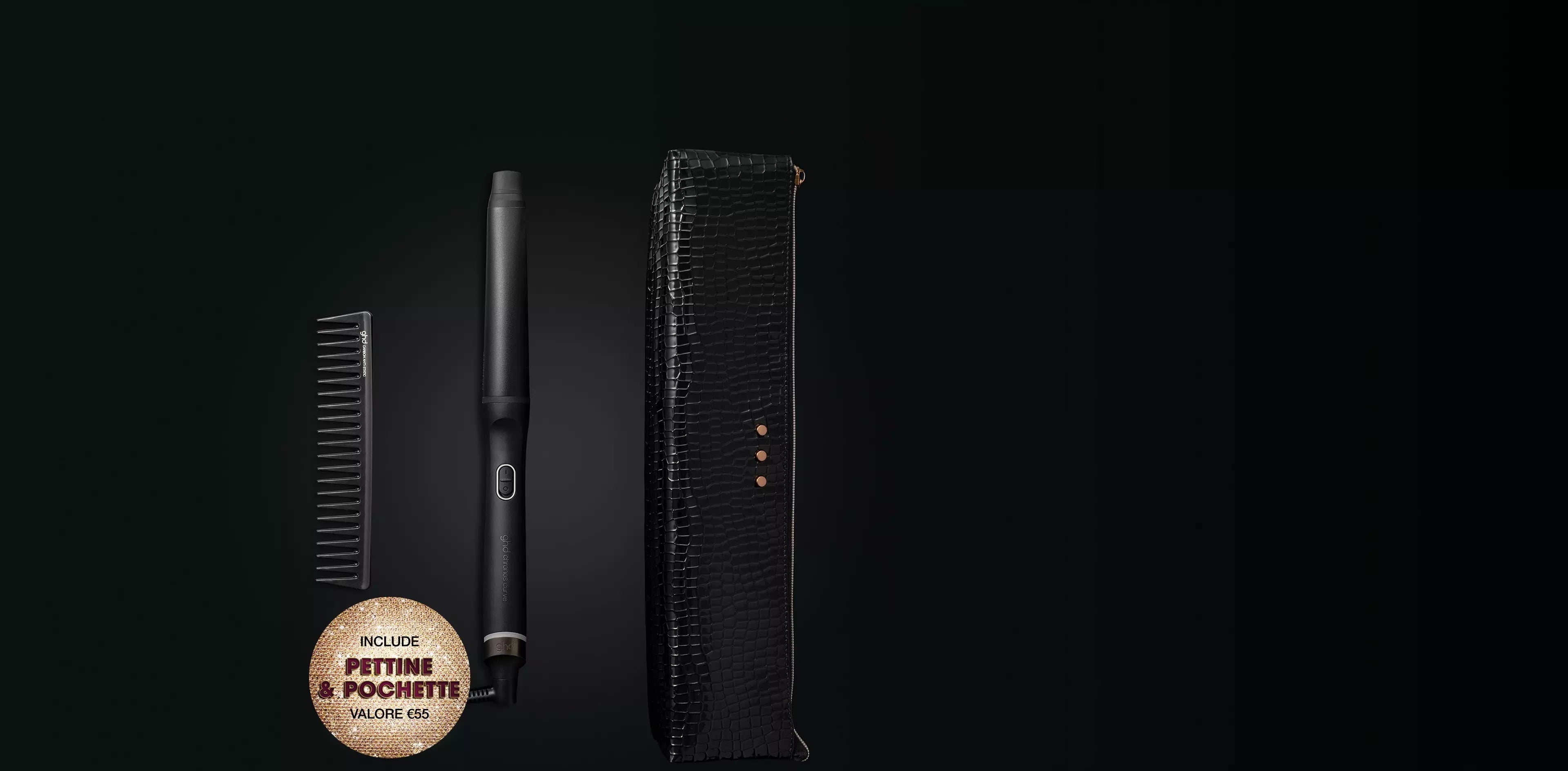GHD Chronos Curve Conical Wand - NUOVO GIFT SET