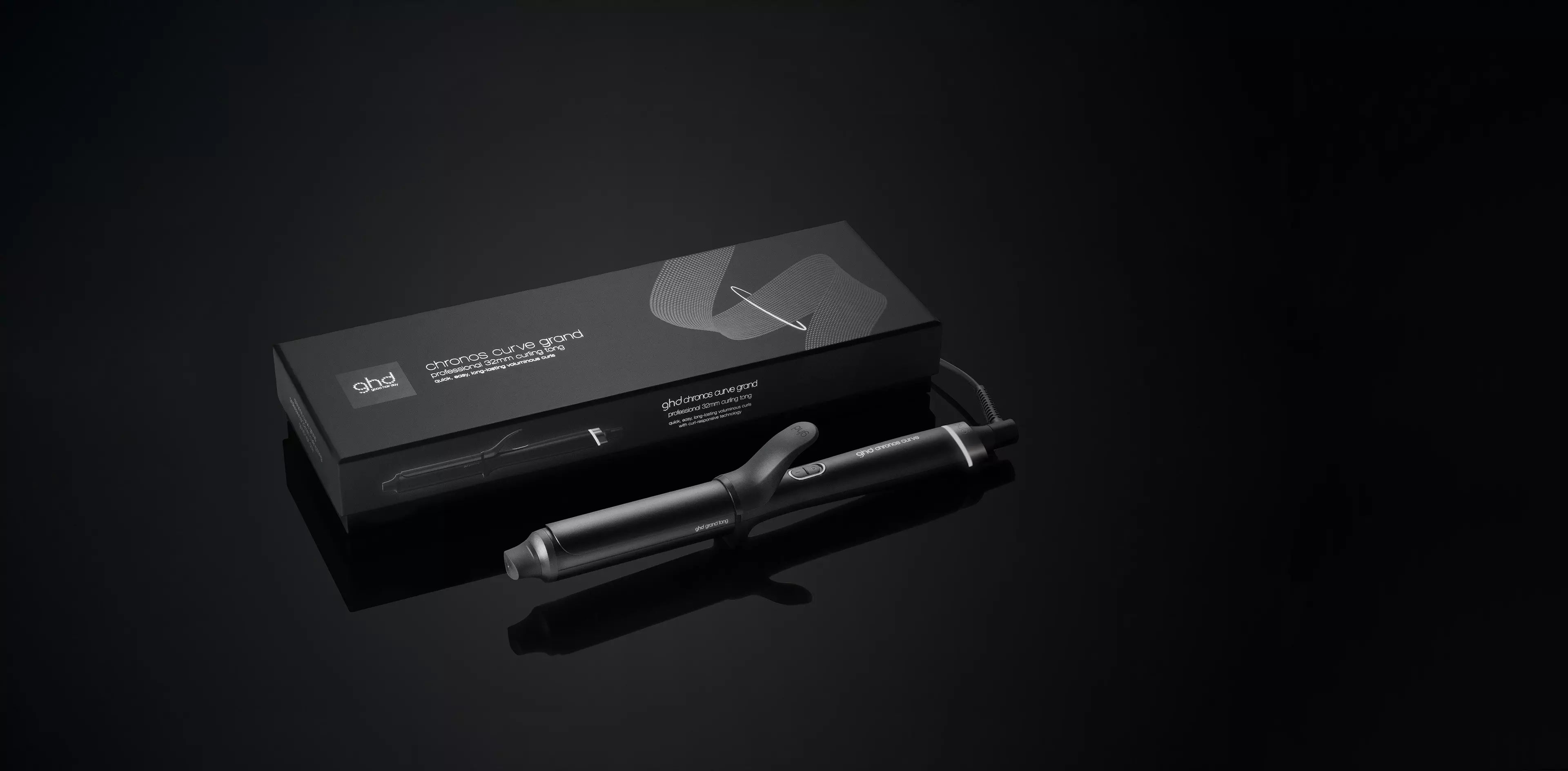 GHD Chronos Curve Grand Tong (32mm) - FERRO PER RICCI VOLUMINOSI E ONDE MORBIDE